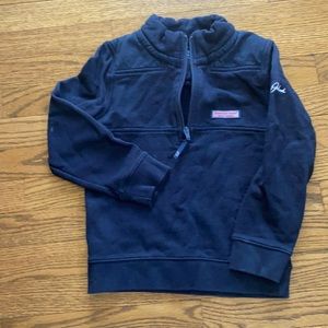 Navy Vineyard Vines kid’s pullover from Sea Island